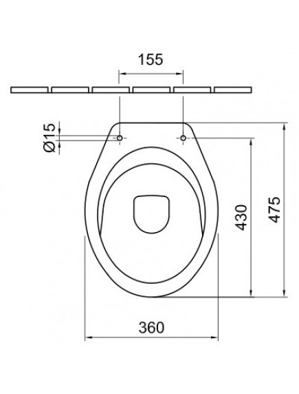 Alföldi Bázis WC Cleanflush csésze hátsó kifolyású mély öblítésű Alföldi Bázis WC Cleanflush csésze hátsó kifolyású mély öblítésű