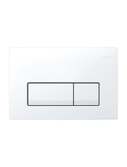 Geberit Delta50 működtető nyomólap fehér színben Geberit Delta50 működtető nyomólap fehér színben