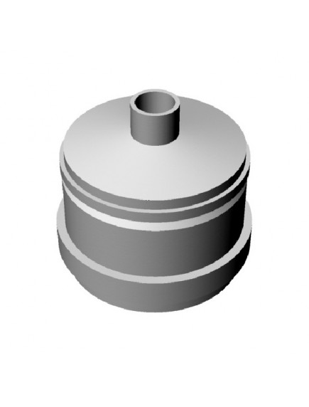 Immergas/Ricom Gas koncentrikus alumínium kondenzátum elvezető kupak 60/100 Immergas/Ricom Gas koncentrikus alumínium kondenzátum elvezető kupak 60/100