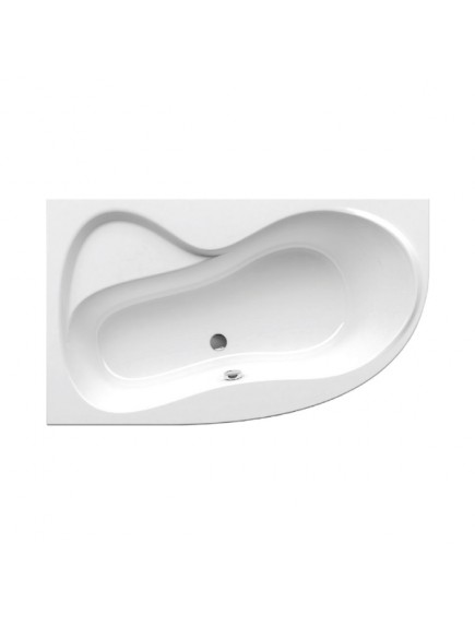 Ravak Rosa 95 aszimmetrikus jobbos akril fürdőkád 1600 x 950 - C581000000