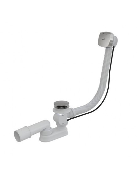 Alcaplast automata kádszifon szett, króm Alcaplast automata kádszifon szett, króm