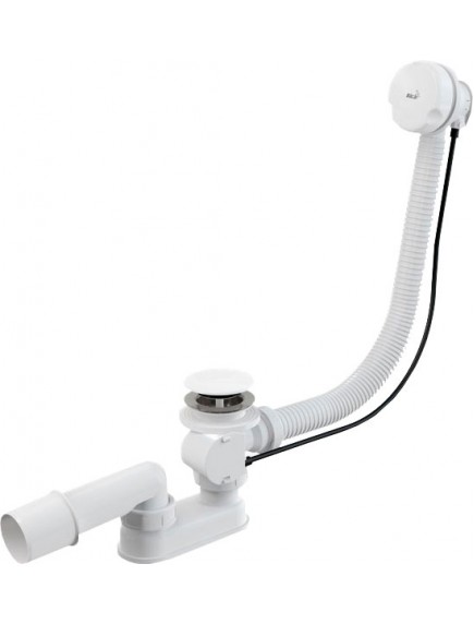 Alcaplast automata kádszifon szett, fehér Alcaplast automata kádszifon szett, fehér