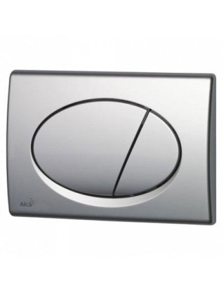 Alcaplast M71 nyomólap, falsík alatti rendszerekhez, fényes-króm színű Alcaplast M71 nyomólap, falsík alatti rendszerekhez, fényes-króm színű