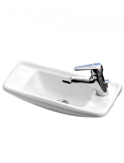 Alföldi Saval 2.0 kézmosó 51x22 cm, 1 FURATTAL JOBB OLDALON, Easyplus bevonat, fehér 7332 5R R1 Alföldi Saval 2.0 kézmosó 51x22 cm, 1 FURATTAL JOBB OLDALON, Easyplus bevonat, fehér 7332 5R R1