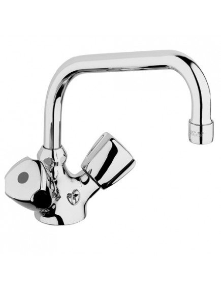 Kludi Standard mosogató csaptelep, elfordítható, krómozott Kludi Standard mosogató csaptelep, elfordítható, krómozott