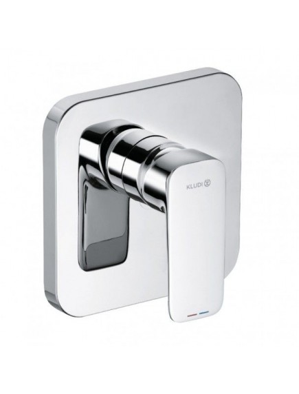 Kludi Pure&Style falsík alatti egykaros zuhanycsap, króm