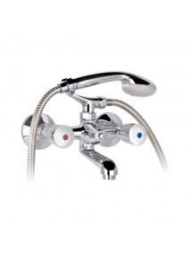 Mofém Eurosztár kádtöltő csaptelep, zuhanyvillával, kézizuhannyal Mofém Eurosztár kádtöltő csaptelep, zuhanyvillával, kézizuhannyal