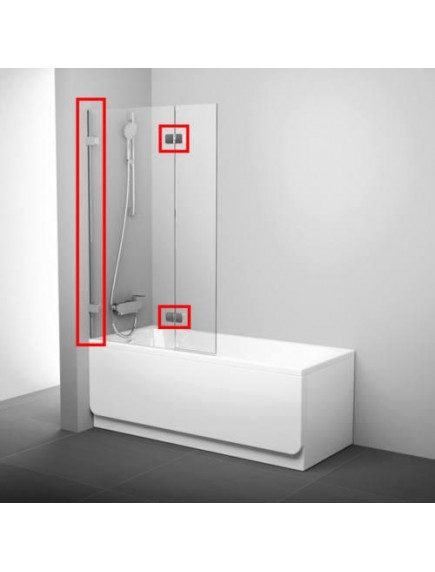 Ravak B SET BVS2 bal 100 króm Ravak B SET BVS2 bal 100 króm