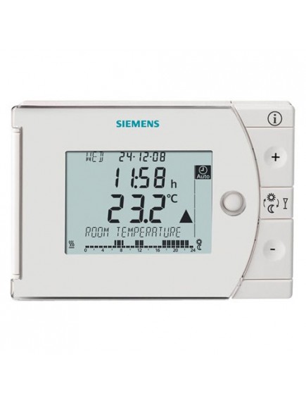 SIEMENS REV24 digitális heti programozású szobatermosztát SIEMENS REV24 digitális heti programozású szobatermosztát