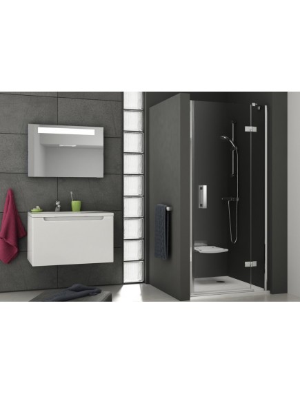 Ravak Smartline zuhanyajtó SMSD2-100 (A) bal (króm+transparent) Ravak Smartline zuhanyajtó SMSD2-100 (A) bal (króm+transparent)