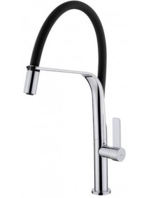 TEKA FO 997 mosogató csaptelep, flexibilis kifolyóval, fekete TEKA FO 997 mosogató csaptelep, flexibilis kifolyóval, fekete