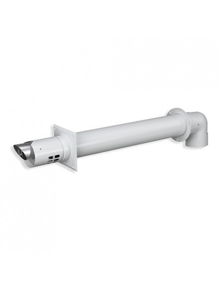 Vaillant vízszintes fali átvezető rendszer, fehér, 1103 mm Vaillant vízszintes fali átvezető rendszer, fehér, 1103 mm